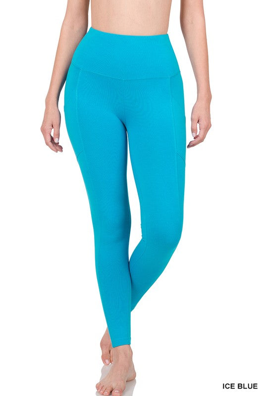 Cotton Leggings with pocket