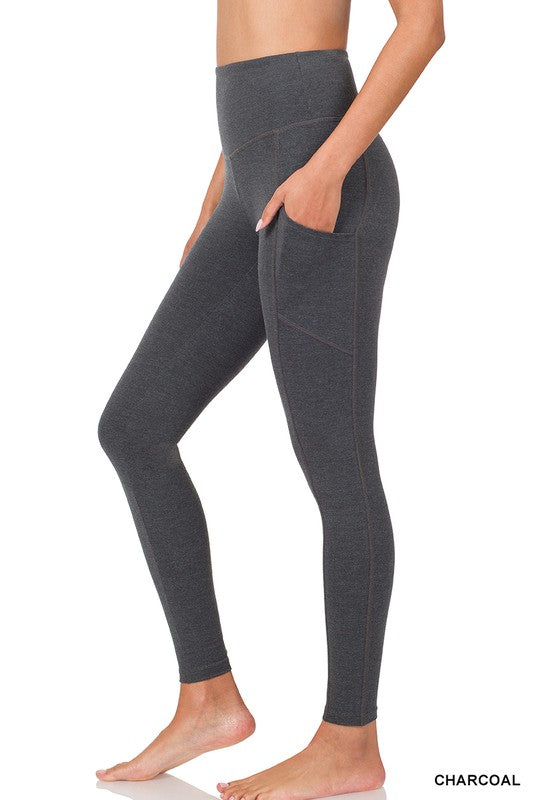 Cotton Leggings with pocket